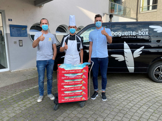 BB offre 70kg d'asperge à l'EHPAD «La Voute étoilée» de Bischheim - img 1