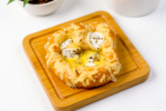 Bretzel gratiné fromage de chèvre